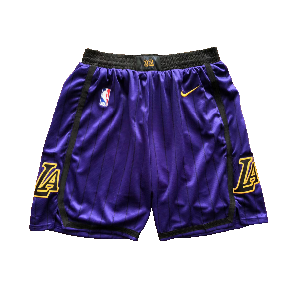 PANTALONCINI DA BASKET LAKERS – VIOLA