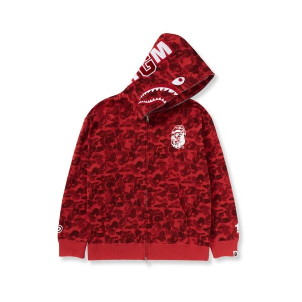 BP Hoodie Shark Camo Red - Image 4