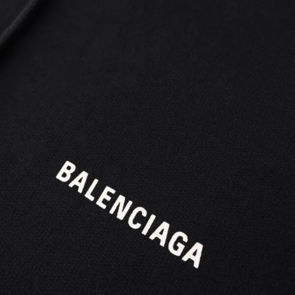 BLNCG Classic Logo Hoodie Black BL008 - Image 4