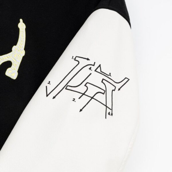 LV Jacket Black White Pont Neuf - Image 8