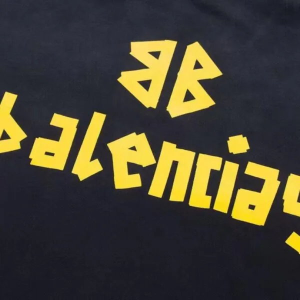 BLNCG Hoodie BB Distressed Logo Black BL063 - Image 5