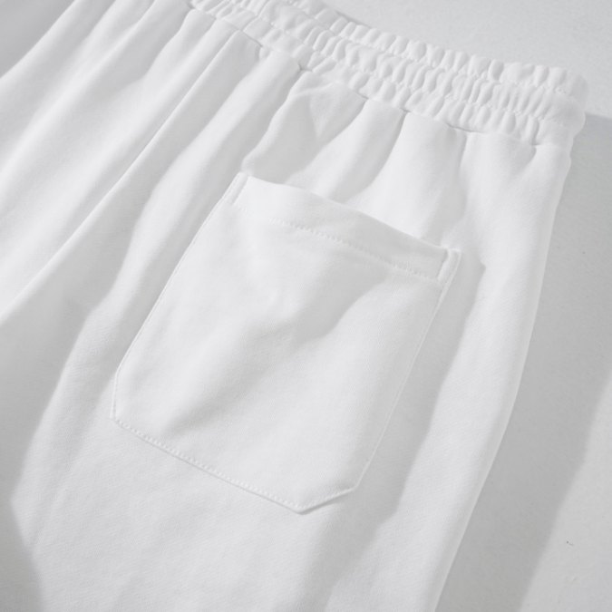 LV Shorts White Blue Monogram - Image 5